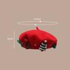 Christmas Beret Vintage Female Winter Warm Hat Student Cap Painter Hats For Women Raiment Xmas  Year Decoration