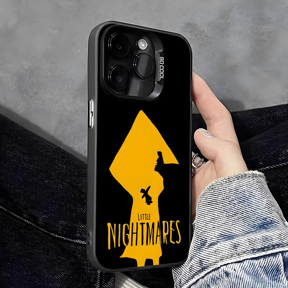 

Little Nightmares Game Phone Case For IPhone 17 Pro Max 16 Pro Max 15 14 13 11 12 Mini Xs X Xr 7 8 Plus Se Color Silver Cover iPhone17 Pro
