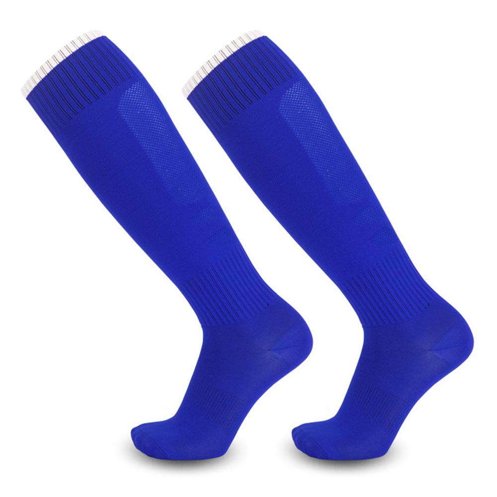 CDP513 1 Pair Adult Soccer Socks Summer Breathable High Tube Anti-Skid Sports Socks D