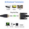 Male Bi-directional HD Electronic Product DOONJIEY 1080P To HDMI Male DVI-D