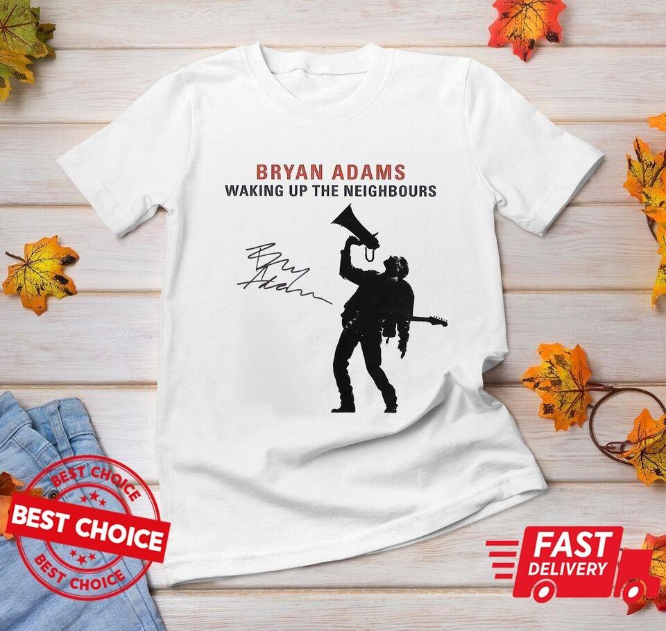 Bryan Adams Waking Up The Neighbours T-Shirt S-3XL Q0967 Unisex T-Shirt M
