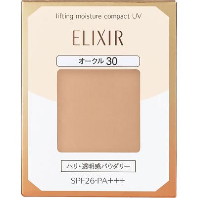 Elixir Superior Lifting Moisture Impact UV (Reabastecer) Fundação 9.2g (Pó) Novo Elixir Aplique uma pequena quantidade em uma esponja e alise