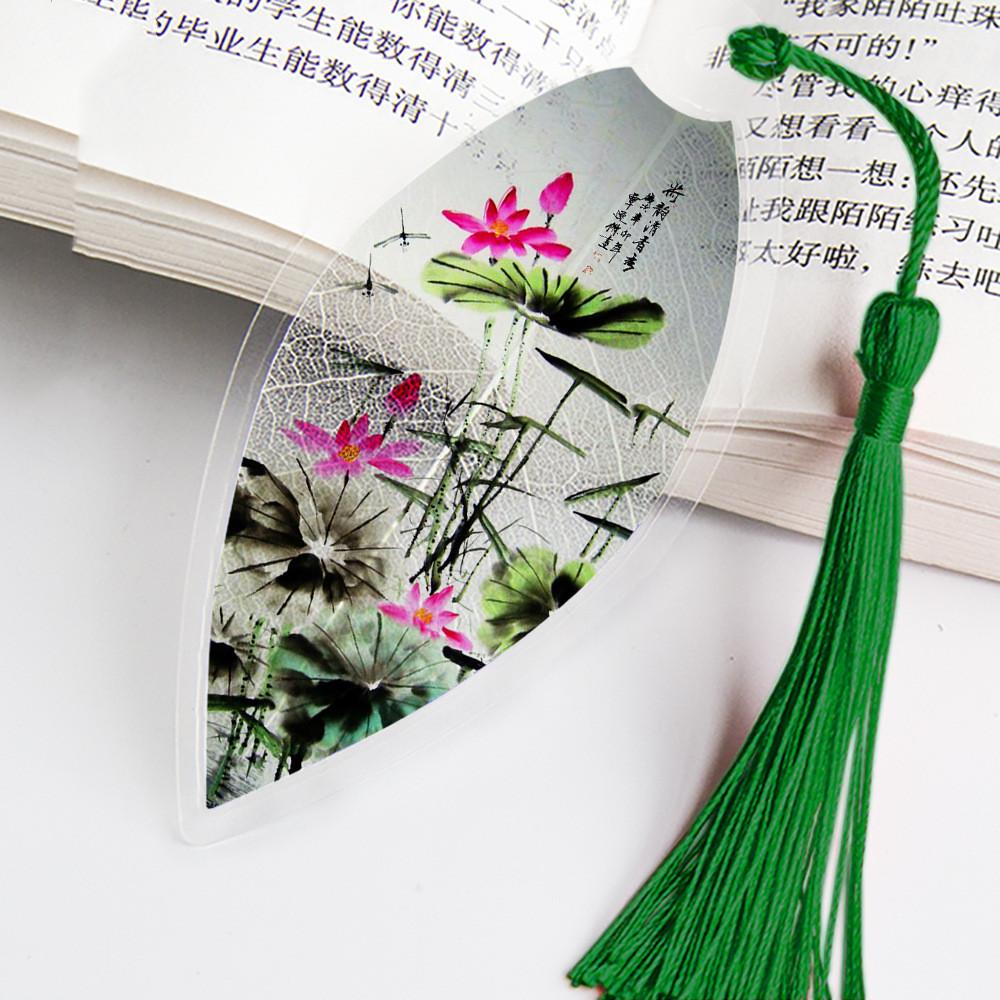 1pc Nette Klassische Kreative Lesezeichen Chinesischen Wind Natürliche Sammlerstücke Blätter Vene Lesezeichen Kreative Schreibwaren