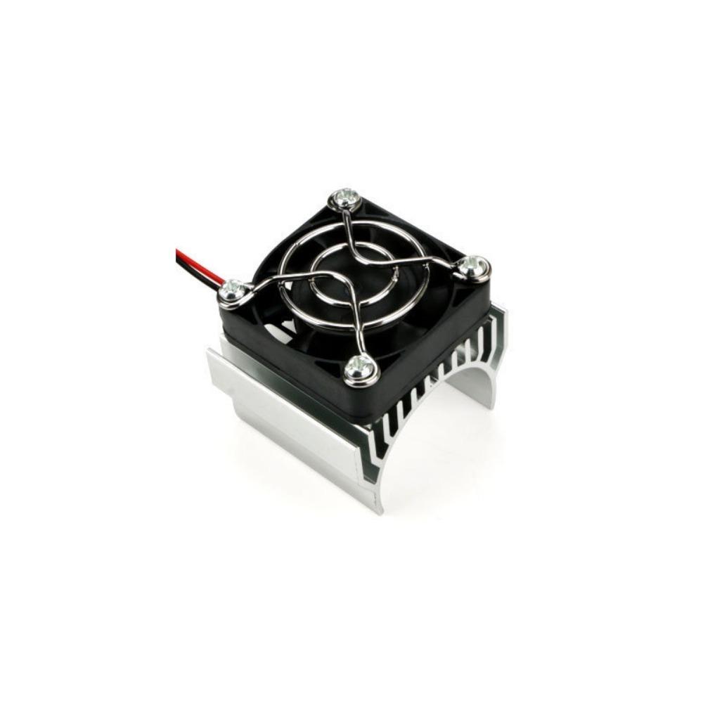 Metal Material Heat Sink 3660 Motor Motor Radiator Cooler Cooling Fan  1/10 Scale RC Cars
