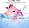 Axolotl Plush Toy 10.8” Soft Cute Axolotl Stuffed Cotton Plush Pillow Kawaii Salamander Animal for Boys Girls Kids Gift