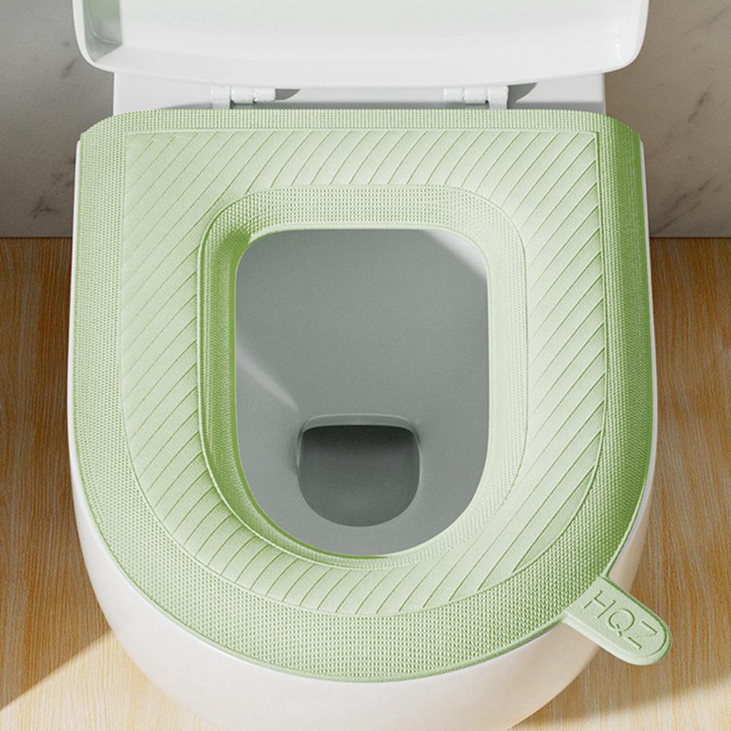 Copriwater morbido impermeabile, copriwater lavabile, copriwater a forma di O, copriwater bidet, copriwater, accessori