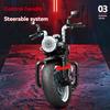 Technical Motorcycle Building Bricks Set for Adults - Detailed Engine & Wheels Motorbike Model - DIY Assembly Kit for Hobbyists