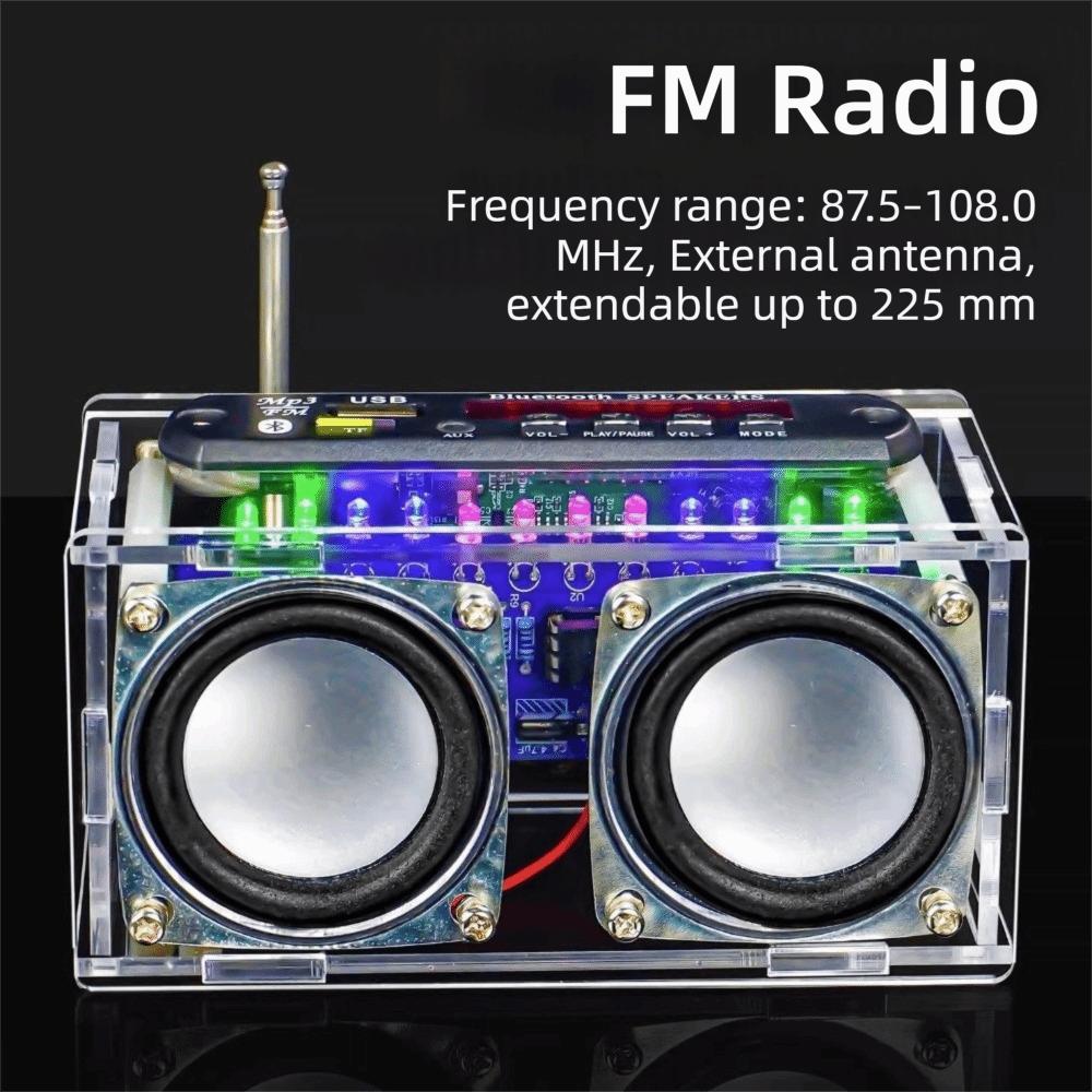 FM Radio DIY FM Radio Kit DIY Soldering DIY Speaker Kit DIY Bluetooth Speaker Kit DIY Project
