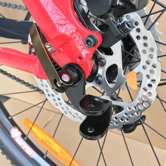 Engate de Reboque para Bicicleta 135 Graus Adaptador de Acoplamento para Bicicleta para Serviço Pesado Conector de Substituição Gancho Acessórios para Bicicleta