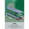 1/32 Diecast Nostalgic Steam Green Leather Train Toy Can Be Sprayed Alloy Train Children's Toy Kids Gift Birthday Present for Boys