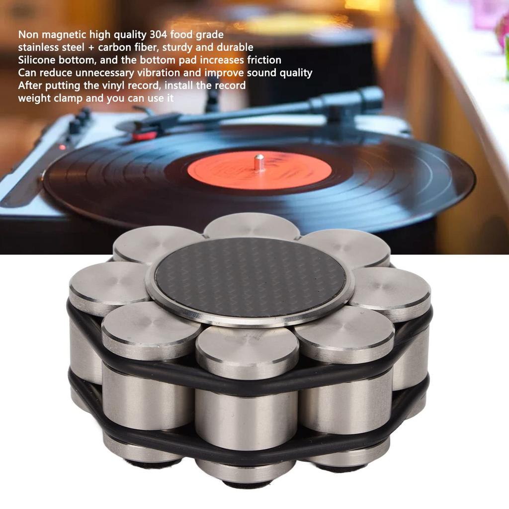 Record Weight Disc Stabilizer Turntable Weight Stabilizer for Vinyl Record LP Disc Stabilizer Turntable Level Stabilizer Stabilizer, Player,