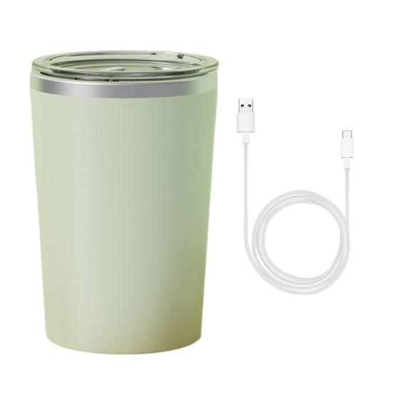 

Самостоятельное перемешивание кофе кружка 380 мл автоматическая магнитная электрическая чашка для смешивания нержавеющая сталь 380ML зелёный