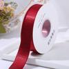 2.5cm Wide Silk Velvet Ribbon Double-sided Gift Wrap Tie  Floral Arrangements
