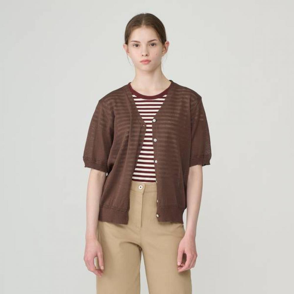 Bcbg Half SleeVe V Neck Knit Cardigan B6f7g170