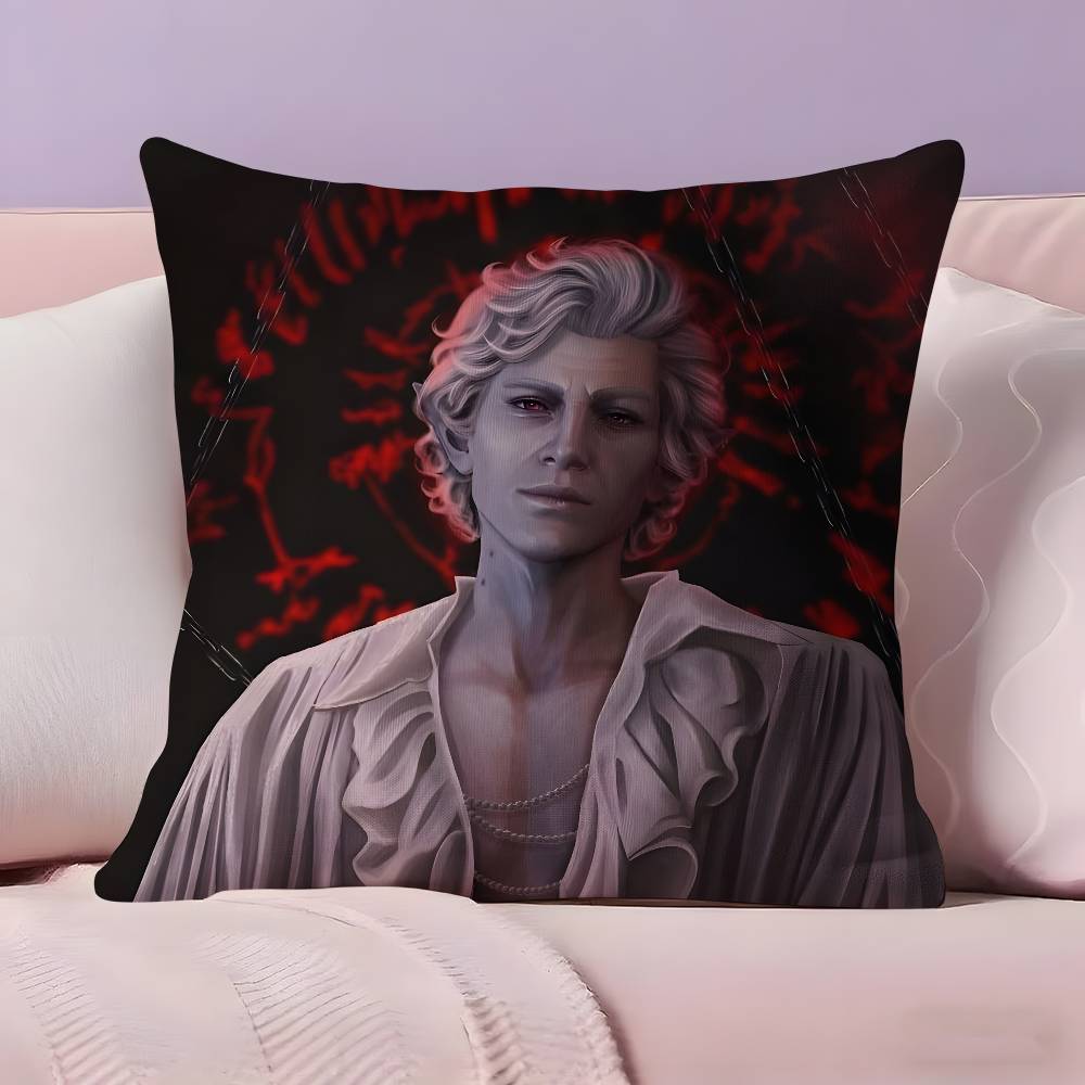 Baldurs Gate 3 Astarion Pillow Case Pillowcase Ultra Soft Skin Friendly Fabric Cloud Like Comfort & Concealed Zipper