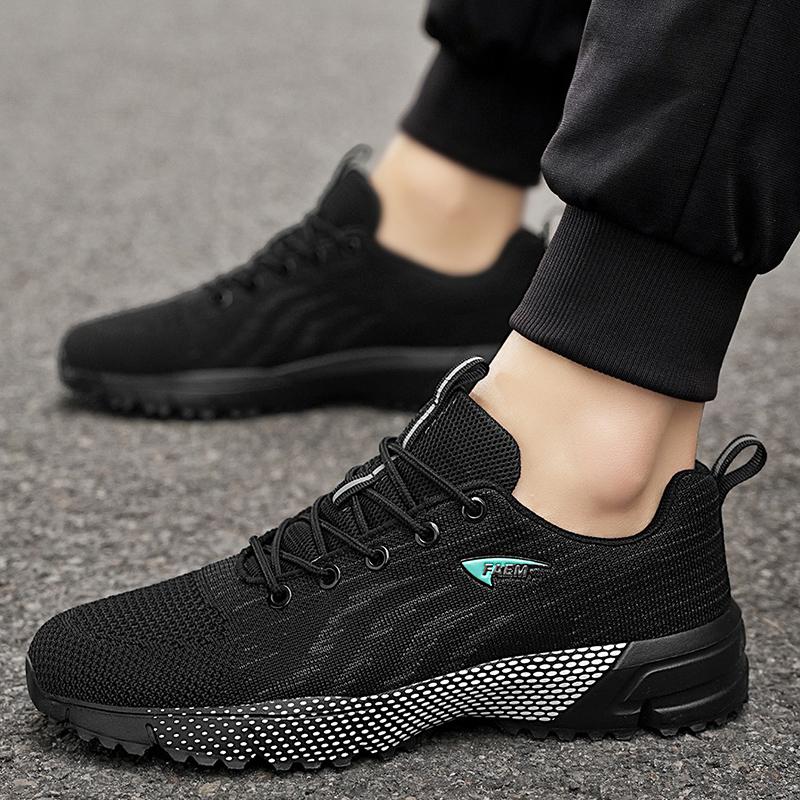 

Fashion Men s Casual Sports Shoes Fashionable Low Cut Mesh Anti Slip Walking Sports Shoes Tennis Shoes Suitable for Outdoor Travel 2025 39 чёрный