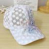 Fashion Baseball Cap Women's Summer Thin Mesh Breathable Lace Cap Sun Hat