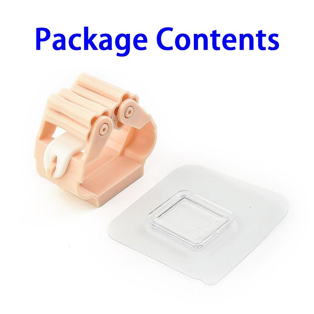 6 X 6 Cm Mop Holder Mop Gancho Mop Guarda-chuva Suporte Antiderrapante PP Organizador De Armazenamento