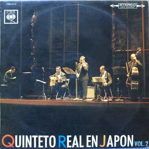 

LP Record QUINTETO REAL - Quinteto Real en Japon Vol.2 PSS94C CBS 1964 Japan Latin Used