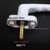 Plastic-Steel Door and Window Rotating Handle Actuator - Pull Handle & Accessories