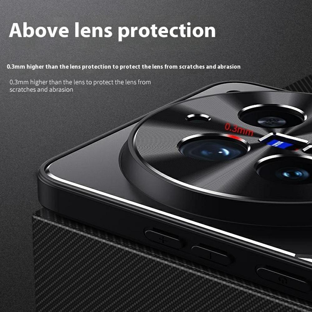 For Vivo X200 Pro 5G Case Aluminum Alloy+TPU Shockproof Phone Cover