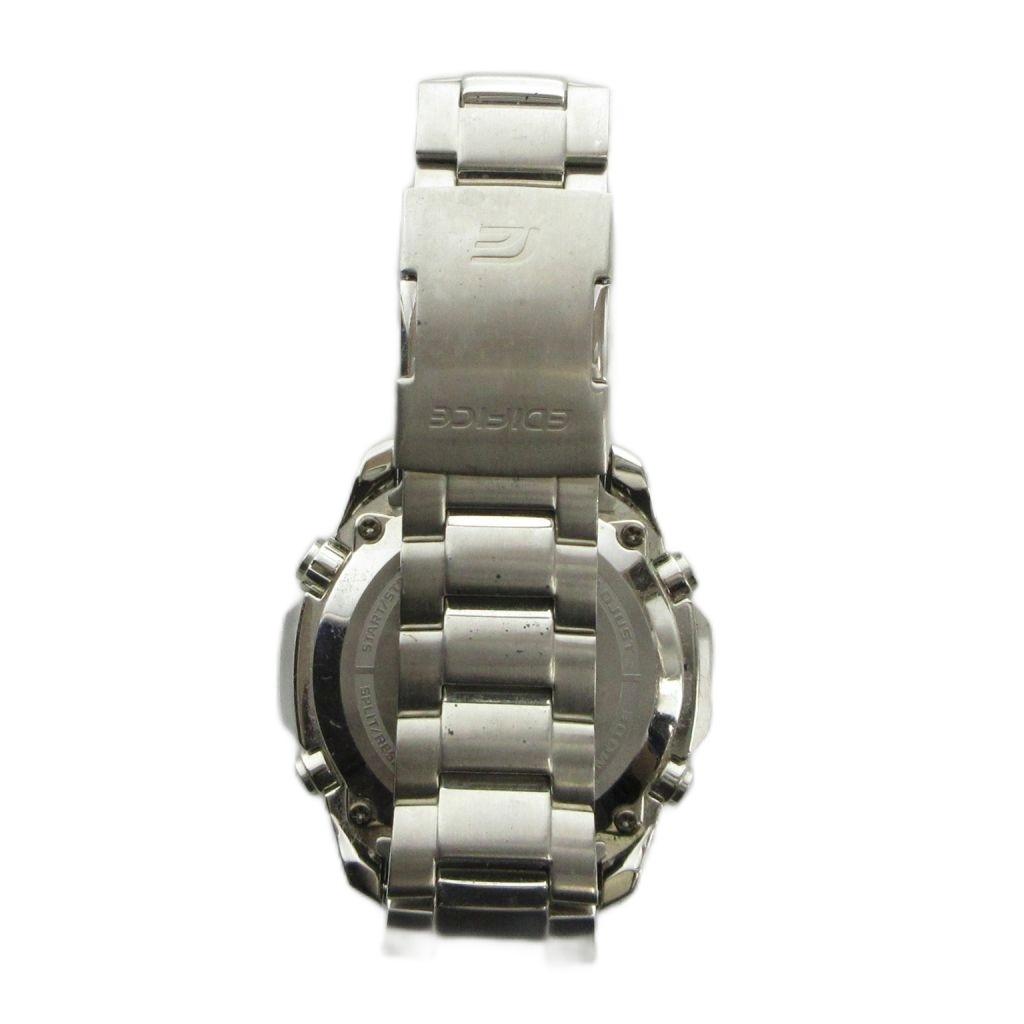 CASIO EDIFICE Tough Silver EQW-M1000SV Watch, Solar, Chronograph, Calendar, Date, Color, GY18 /MQ, Men's