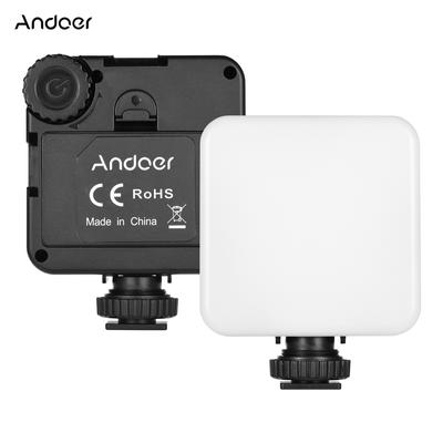 KM-72B Mini lampa wideo LED Kolor RGB Wielofunkcyjne oświetlenie LED w aparacie z zimnym oświetleniem