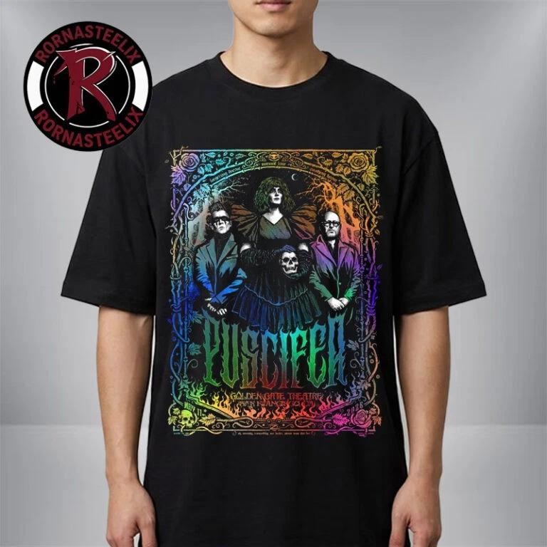 Puscifer The Normal Isn’t Tour 2026 Venue Poster At Golden Gate Theatre On Shirt S