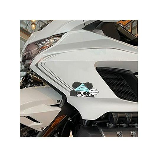 Skeleton Baron Anime Car Reflective Sticker for Windows, Body, Bumper, and Trucks