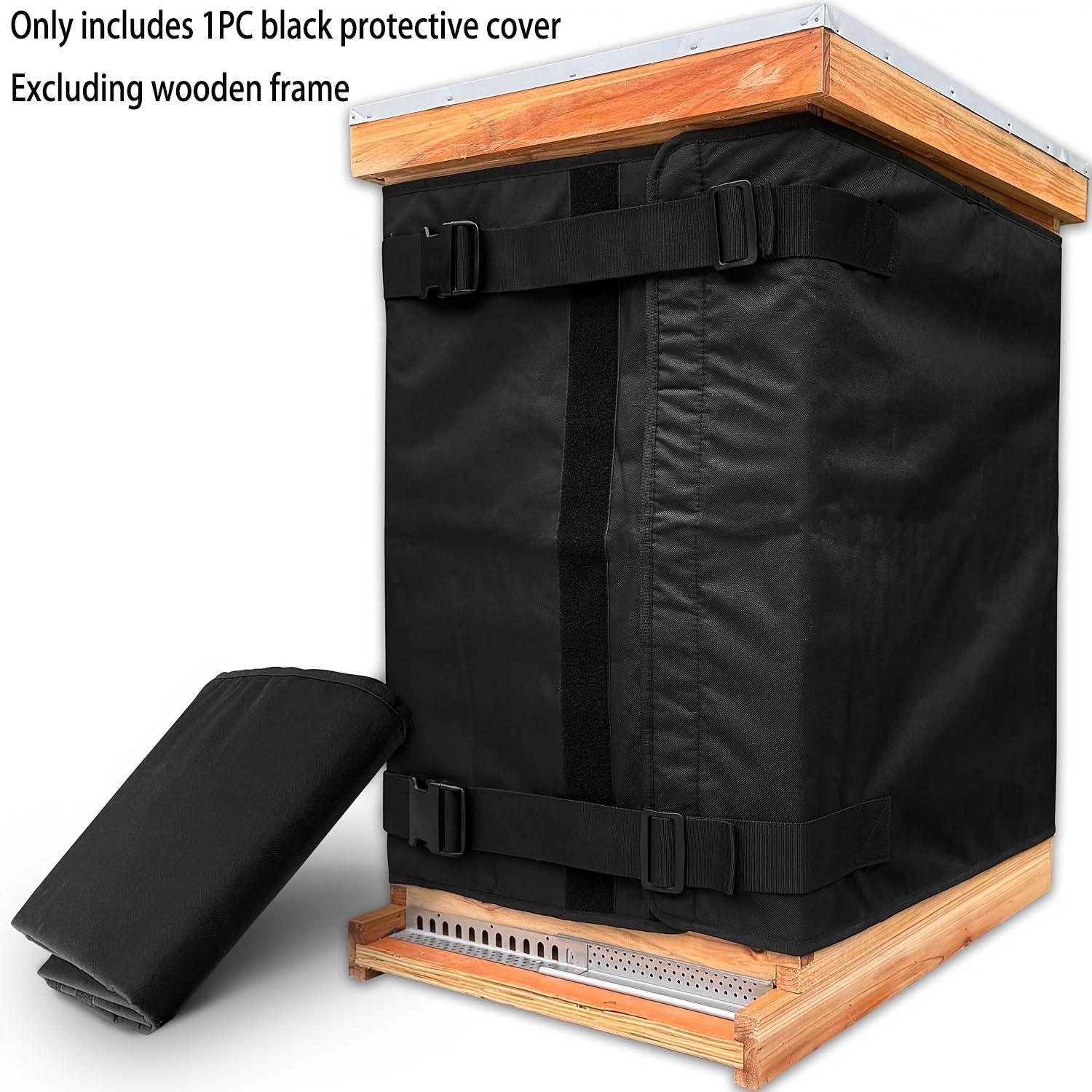 

Adjustable Beehive Insulation Cover Waterproof Windproof Winter Protector for 8 Beehives Reusable Beekeeping Equipment S