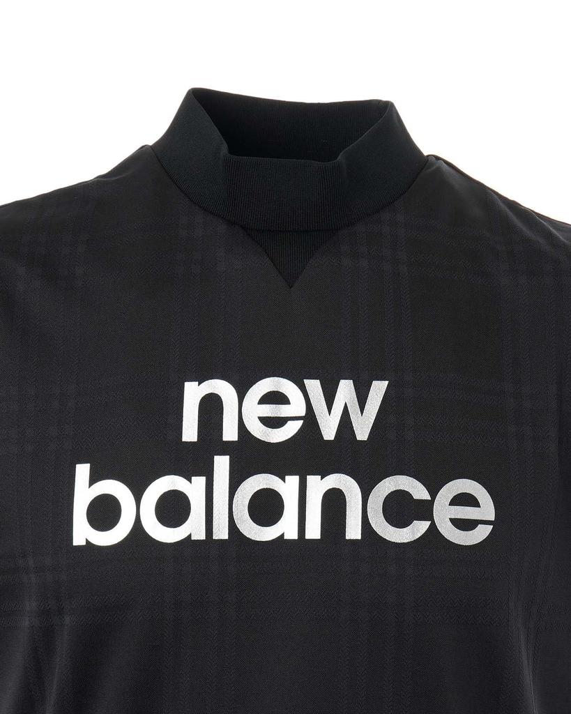 Tricou de golf cu mânecă scurtă și guler înalt Quick 1 [New Balance] pentru femei (Absorbant de umiditate, Uscător, Elastic) / 012-5166512 010_Negru [M]