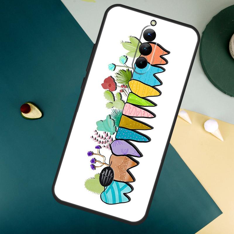 Dentist Tooth Pattern For ZTE Nubia Red Magic 10S Pro Plus 7 6S 7S 8 9 8S 9S Pro Red Magic 10 Air 11 Pro Plus Case