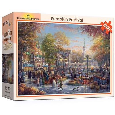 Quebra-cabeça Life Poomkin Festival Jigsaw Puzzle, 1000 peças, PL1372, 1000 peças quebra-cabeça, jogos infantis, brinquedos educativos