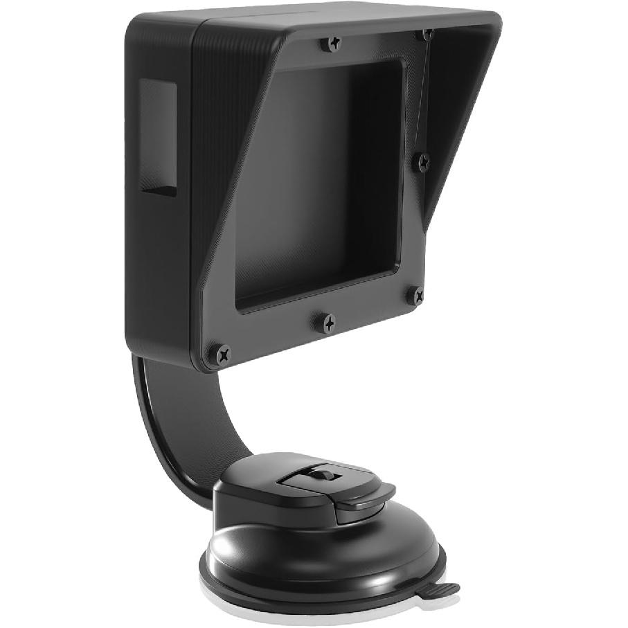 

Flexible Suction Cup Mount Fits for Holley Terminator X Sniper Dominator EFI 3.5In Screens, Adjustable Bendable Arm for Dashboard Windshield Holder