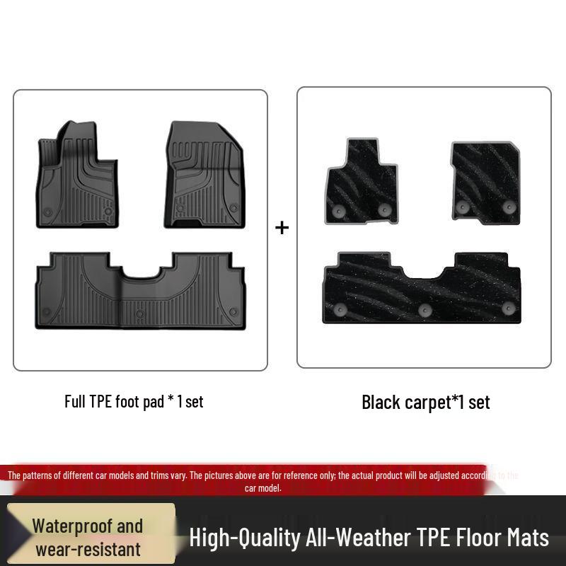 Custom TPE Floor Mats for Mercedes-Benz GLC Models (GLC300L, GLC260L, GLC200)