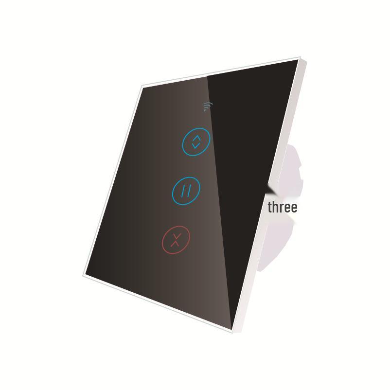 Graffiti Smart WiFi Curtain & Shutter Remote Switch with Touch & Alexa Voice Control