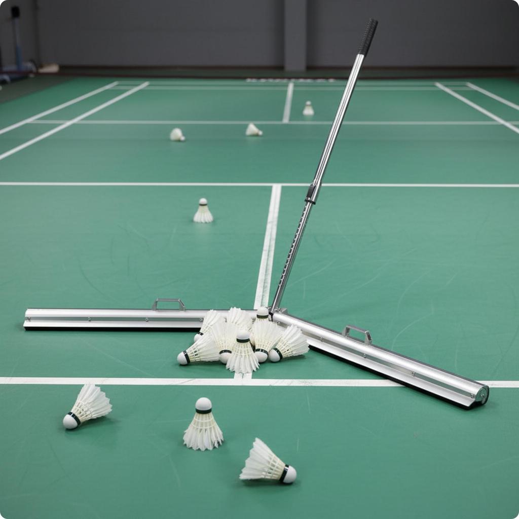 Badminton Shuttlecock Retriever Foldable for Training Sessions