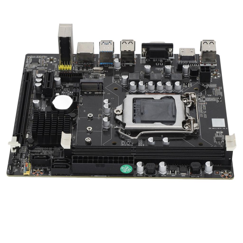 H61C Desktop Computer Motherboard LGA 1155 Pin DDR3 Dual Channel Gaming Motherboard Computer Mainboard with 4 USB2.0 2