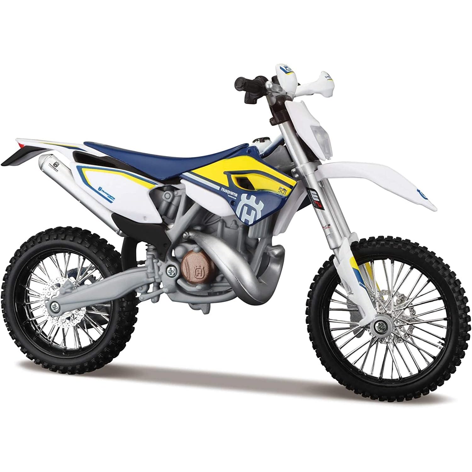 

Maisto 1/12 Husqvarna FE 501 Модель мотоцикла Дорожный мотоцикл
