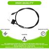 133-8109 Lawn Mower Brake Cable for Toro 20" Rear Bagging&22" Recycler Lawn Mower, Fits Models 20339 20377 20378 21379 20954 20959 21761 20330 10642