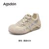 Augustus Dengde training shoes women's 2025 new summer ballet style Forrest Gump shoes fashion casual sports shoes white shoes