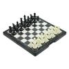 Kompaktní skládací magnetická šachová sada pro dospělé a děti - Přenosná mezinárodní cestovní edice