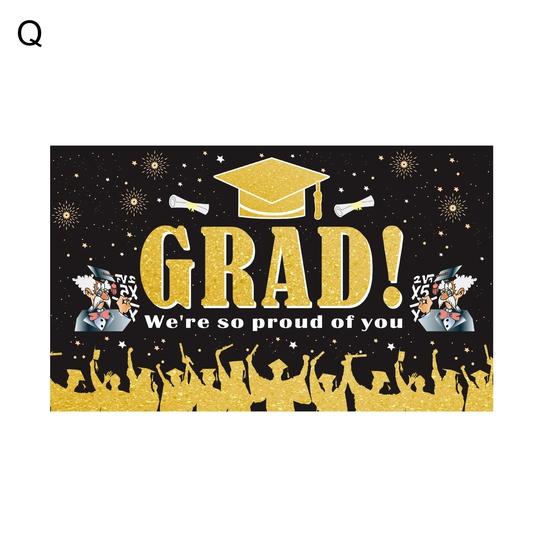 Graduation Banner Reusable Foldable for Classroom