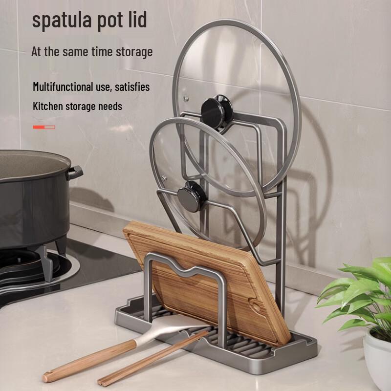 Yunshuang Countertop Pot Lid Holder & Spoon Rest