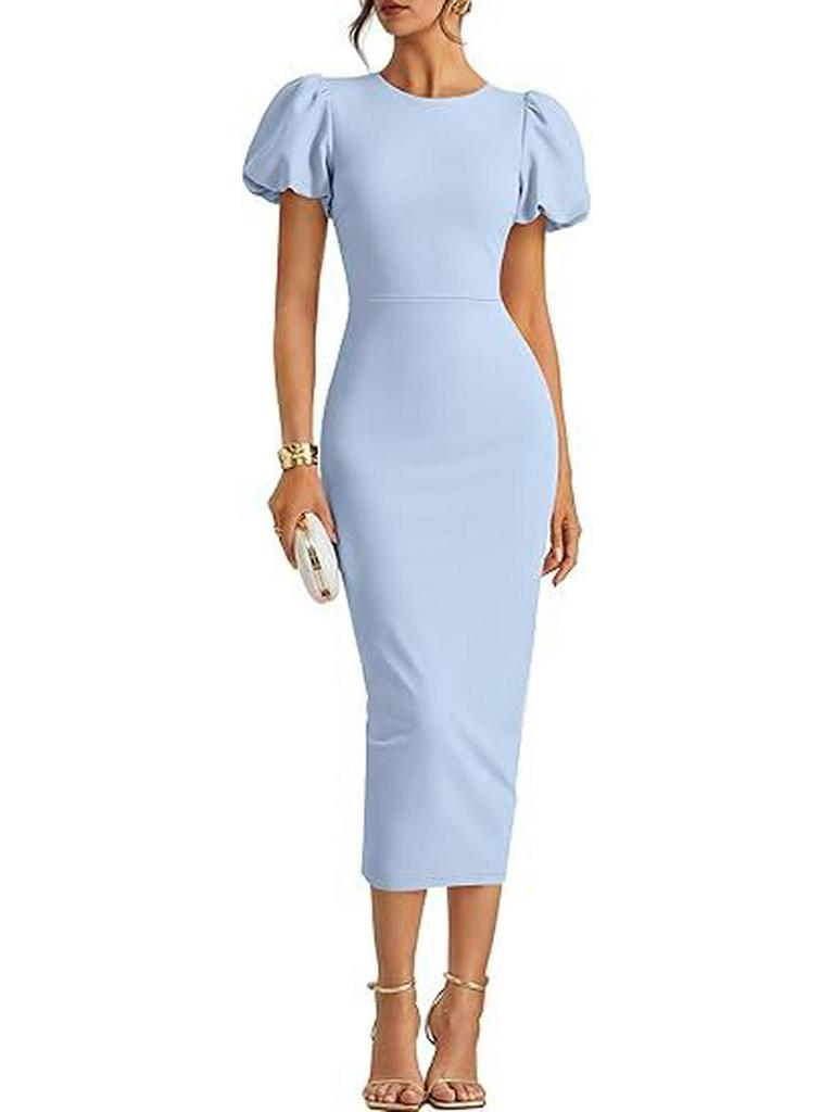 2026 Elegant Slit Slim Fit Dress for Women