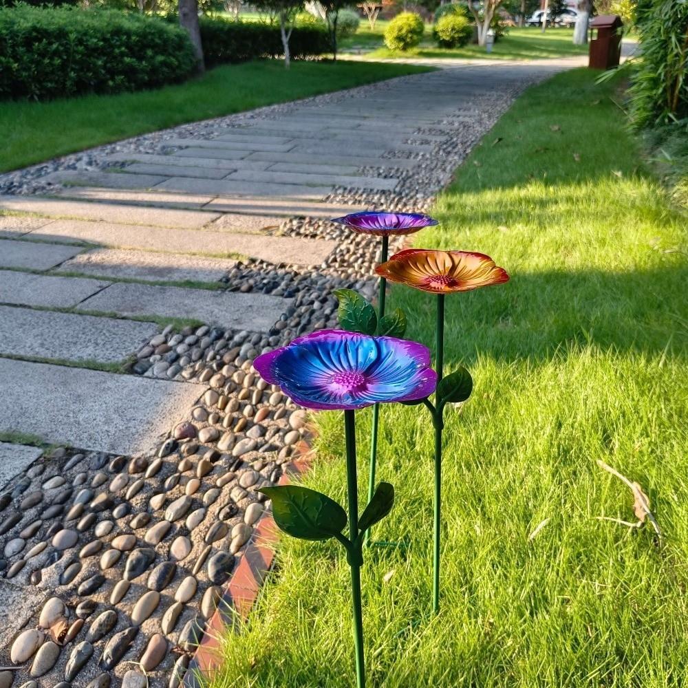 Convenient Bird Bathtub Iron Bird Water Bowl Garden Decor Bird Feeding Dish  Parrot