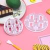 1PC Creative Spot Simulation Modern Simple Chinese Wedding Happy Character Mold White OPP Plastic