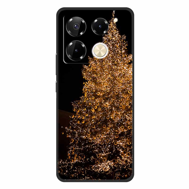 2024 Christmas Phone Cases For Infinix Note 40 Pro 4G 5G Cases Soft TPU Silicone For Note 30 4G  5G  Infinix Note 40Pro 30Pro 4G