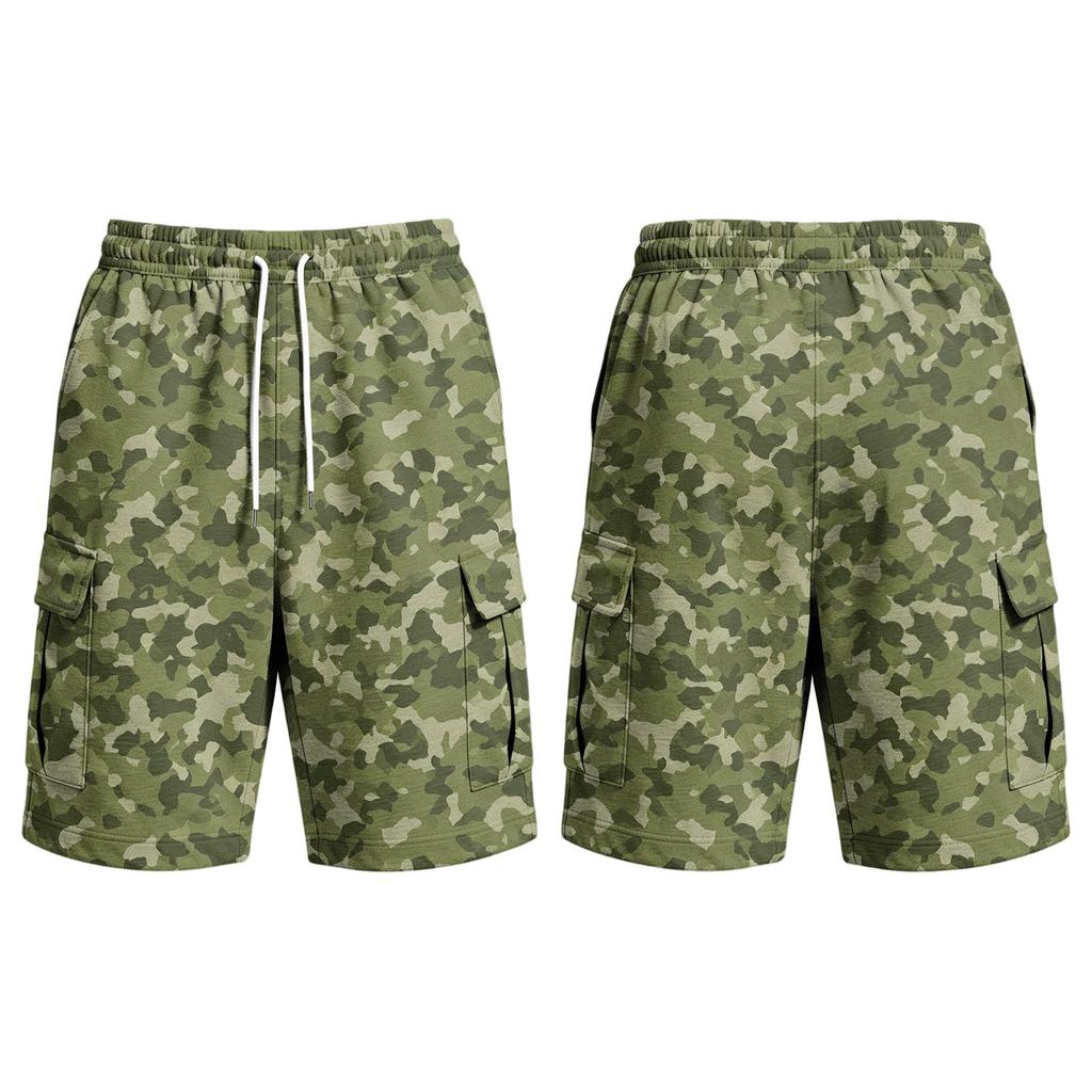 Men's Cargo Shorts with Multiple Pockets Loose Fit Straight Leg Casual Outdoor Work Shorts