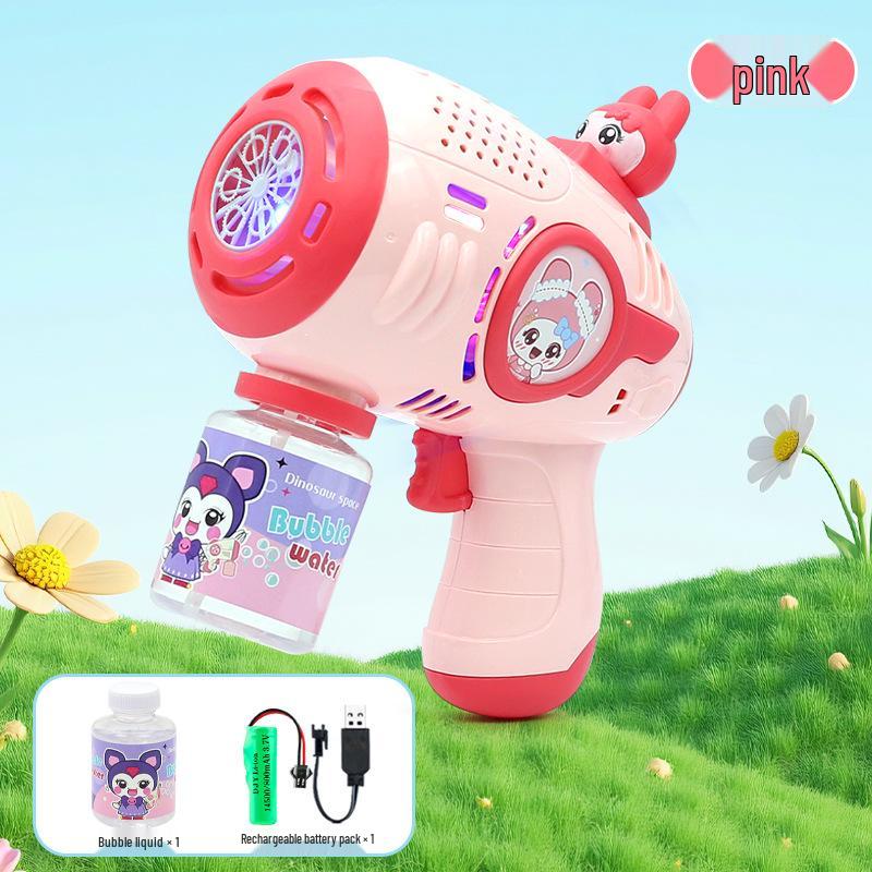 Kuromi Head-Shaking Automatic Bubble Machine Toy for Kids